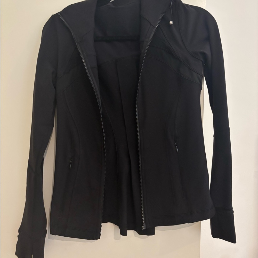 Lululemon Athletica Black Tailored Jacket